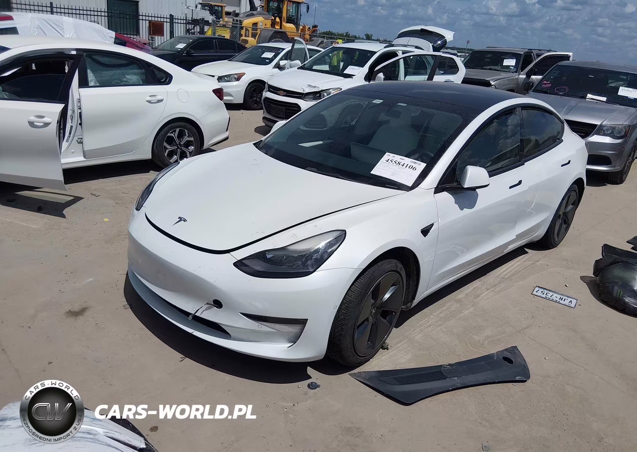 2022 Tesla Model 3 Long Range Dual Motor All-Wheel Drive VIN:5YJ3E1EB9NF103750 - 2