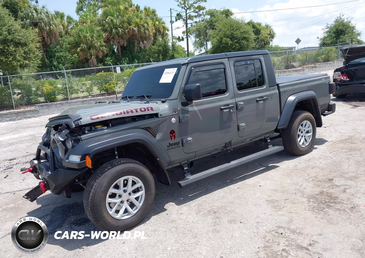 2020 Jeep Gladiator Sport S 4X4 VIN:1C6HJTAG5LL168255 - 2