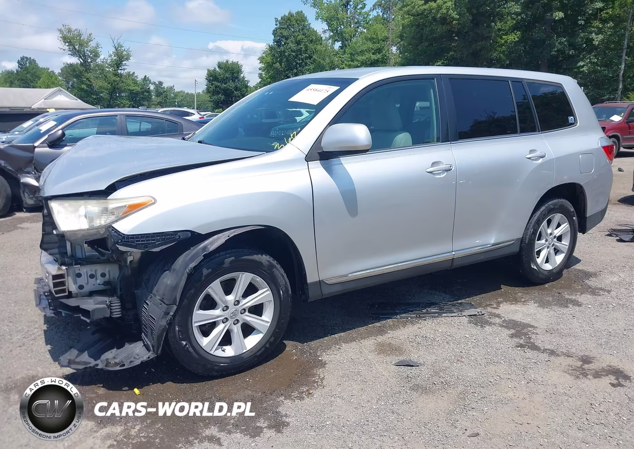 2013 Toyota Highlander Base V6 VIN:5TDZK3EH3DS128091 - 2