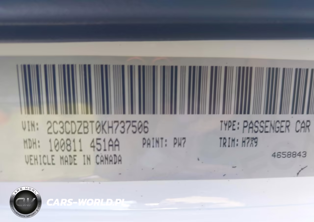 2019 Dodge Challenger R-T VIN:2C3CDZBT0KH737506 - 9