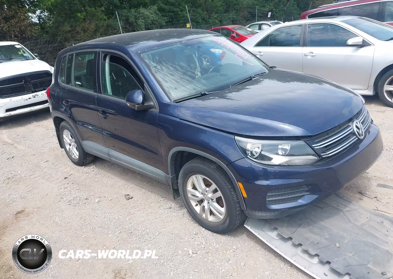 2013 Volkswagen Tiguan S VIN:WVGAV7AX1DW556598 - 1
