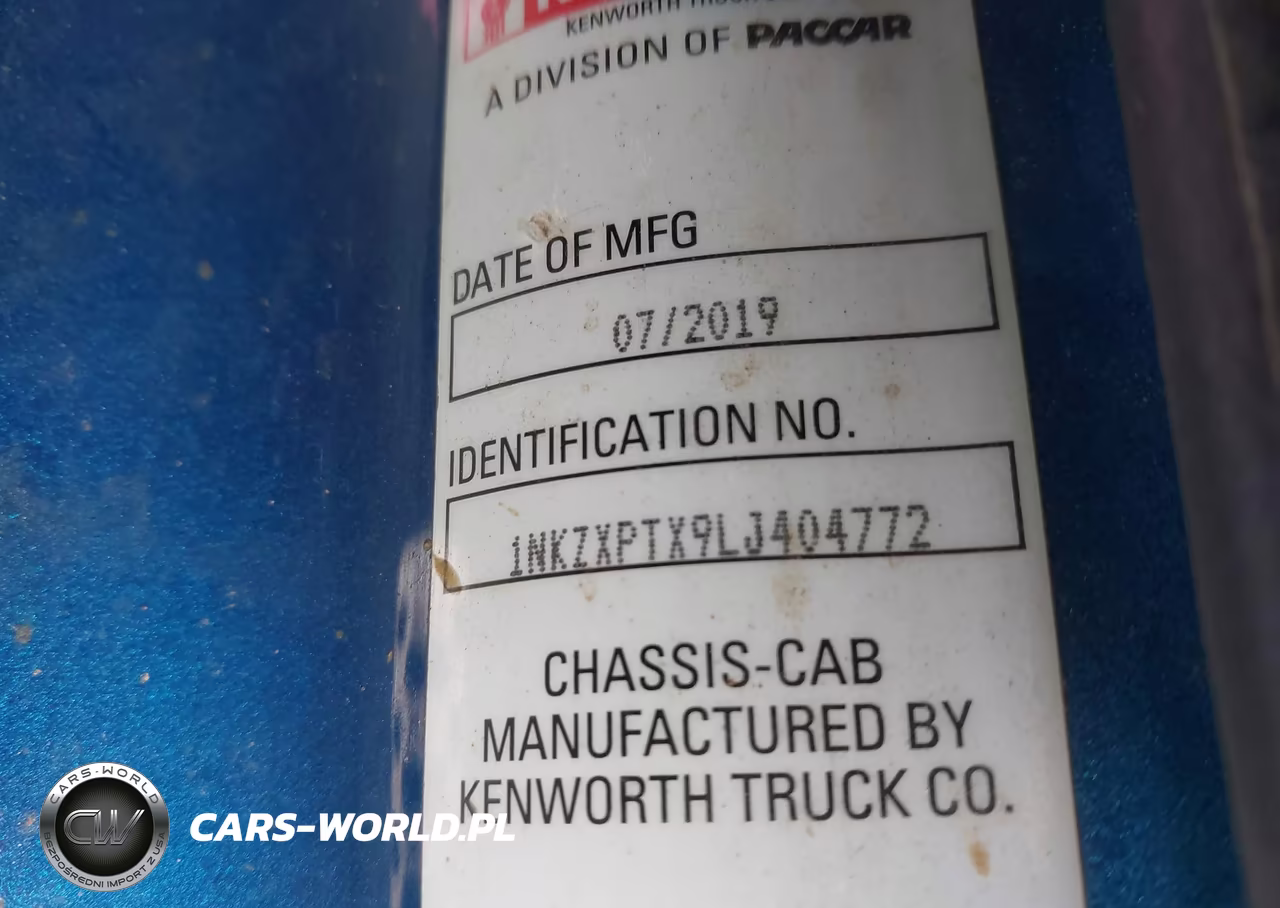 2020 Kenworth T880 VIN:1NKZXPTX9LJ404772 - 8