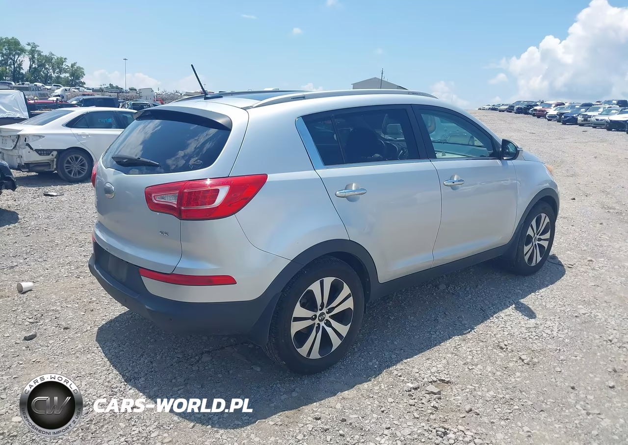 2013 Kia Sportage Ex VIN:KNDPC3A24D7500490 - 4