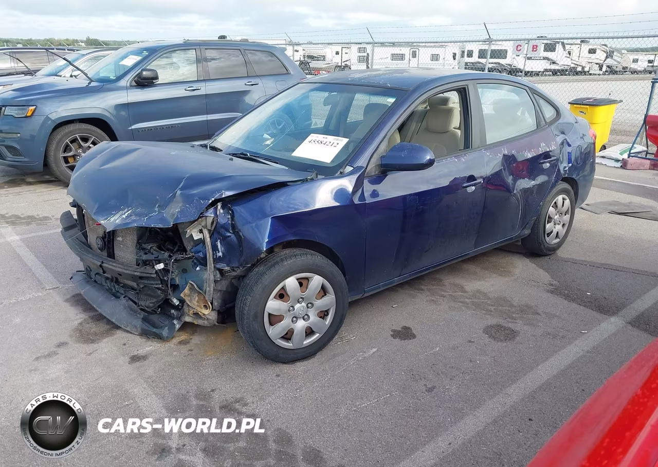 2009 Hyundai Elantra Gls VIN:KMHDU46D49U640480 - 2