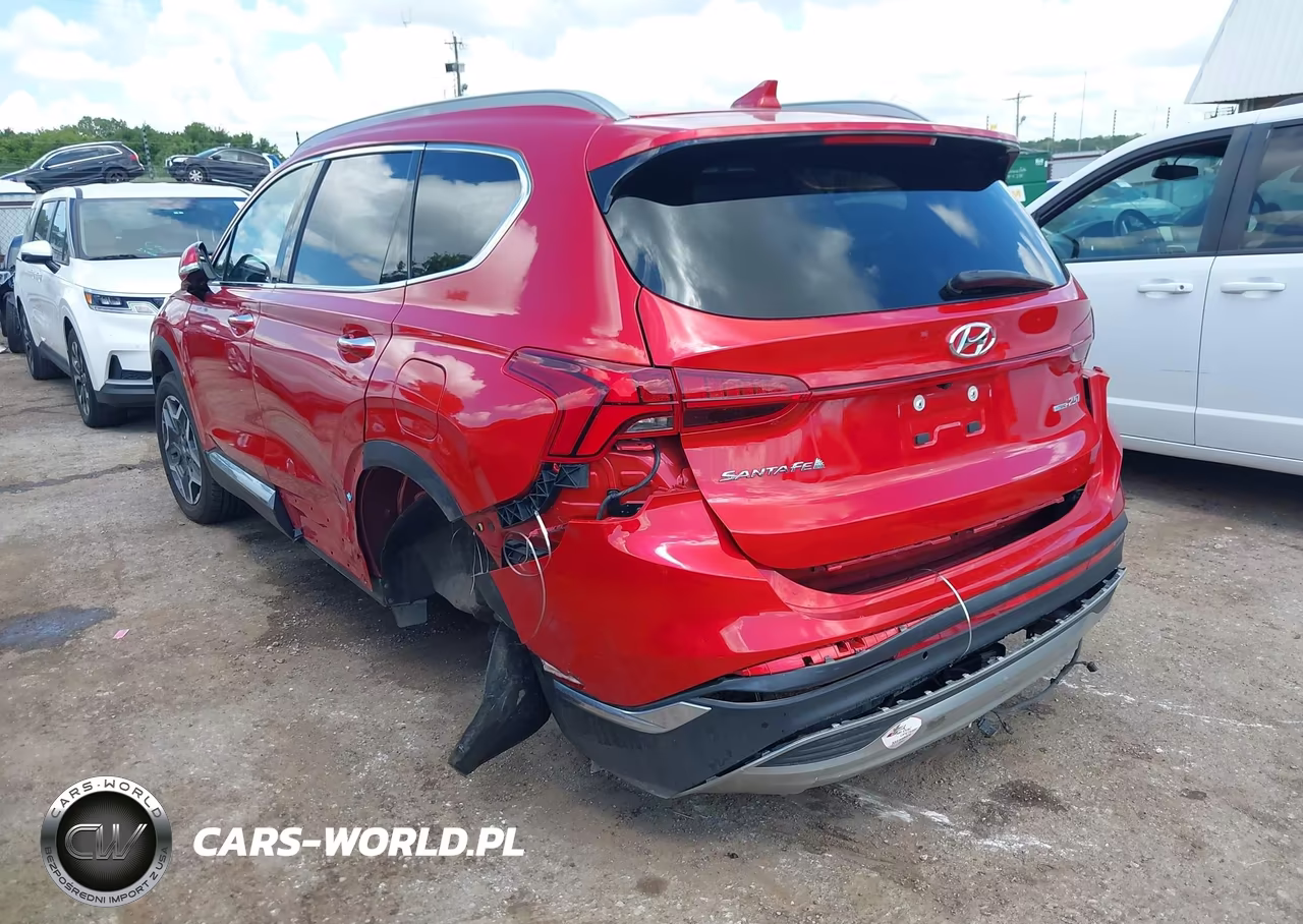2021 Hyundai Santa Fe Limited VIN:5NMS4DAL6MH332172 - 3