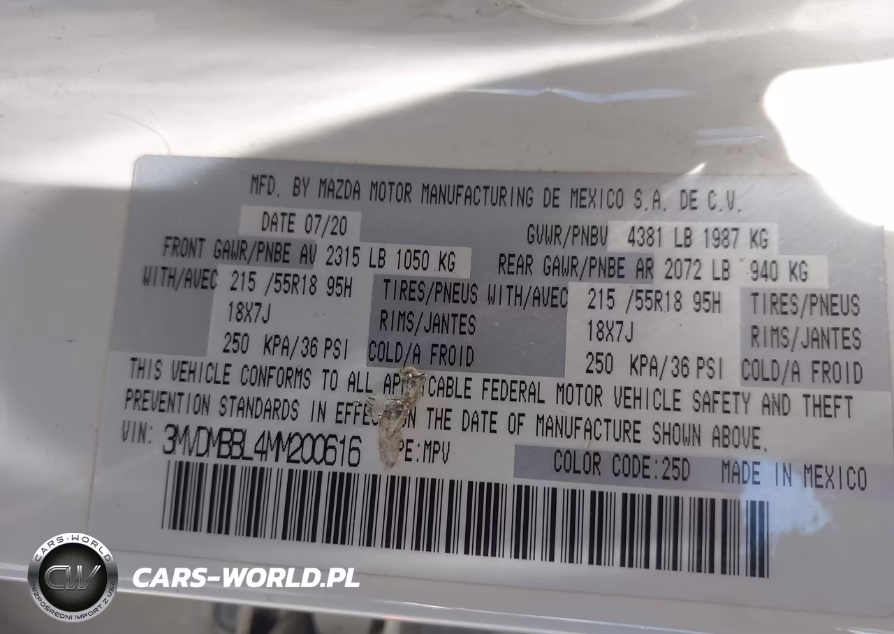 2021 Mazda Cx-30 Select VIN:3MVDMBBL4MM200616 - 9