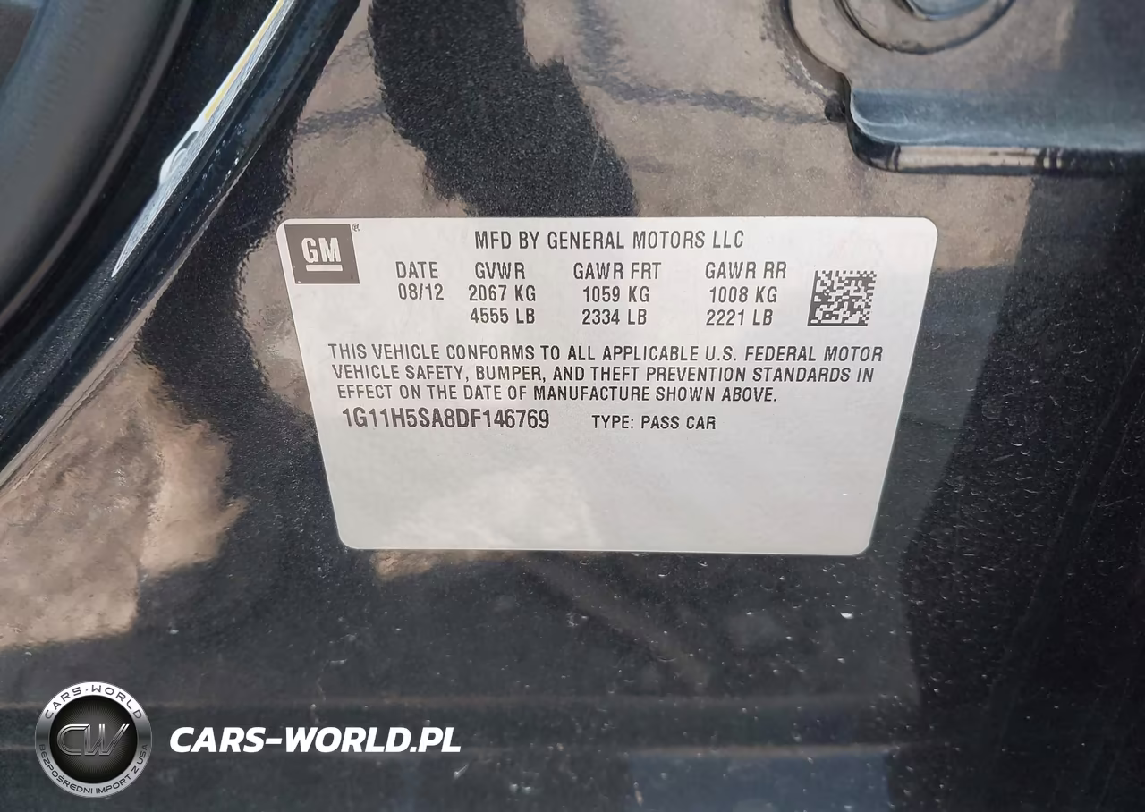 2013 Chevrolet Malibu 1Lz VIN:1G11H5SA8DF146769 - 9