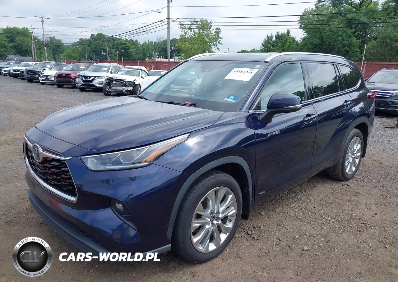 2021 Toyota Highlander Hybrid Limited VIN:5TDDBRCH7MS026535 - 12