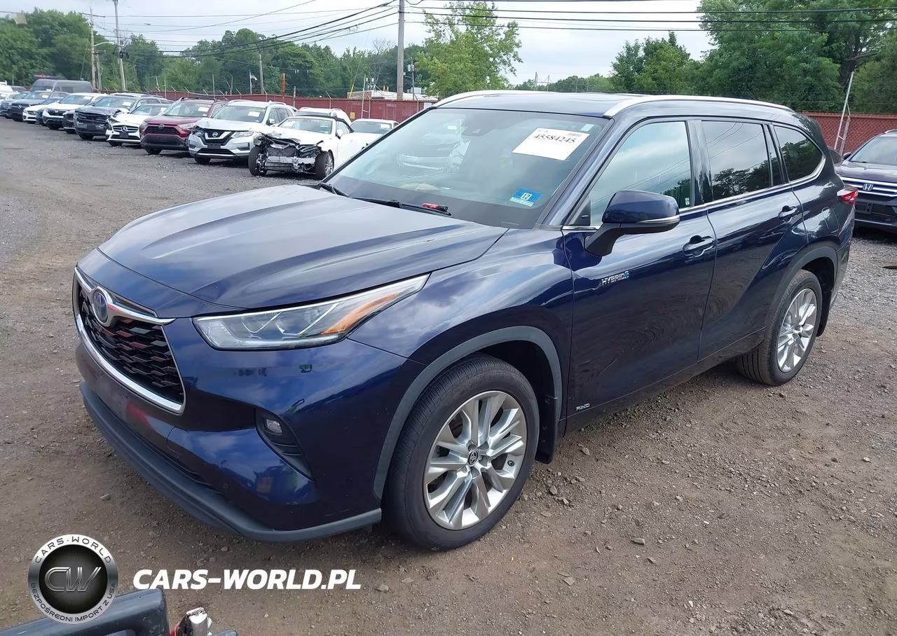 2021 Toyota Highlander Hybrid Limited VIN:5TDDBRCH7MS026535 - 2