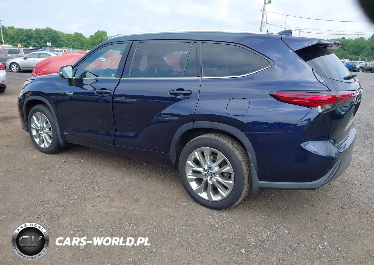 2021 Toyota Highlander Hybrid Limited VIN:5TDDBRCH7MS026535 - 3