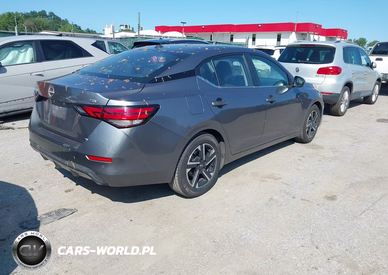 2024 Nissan Sentra Sv Xtronic Cvt VIN:3N1AB8CV6RY291548 - 4