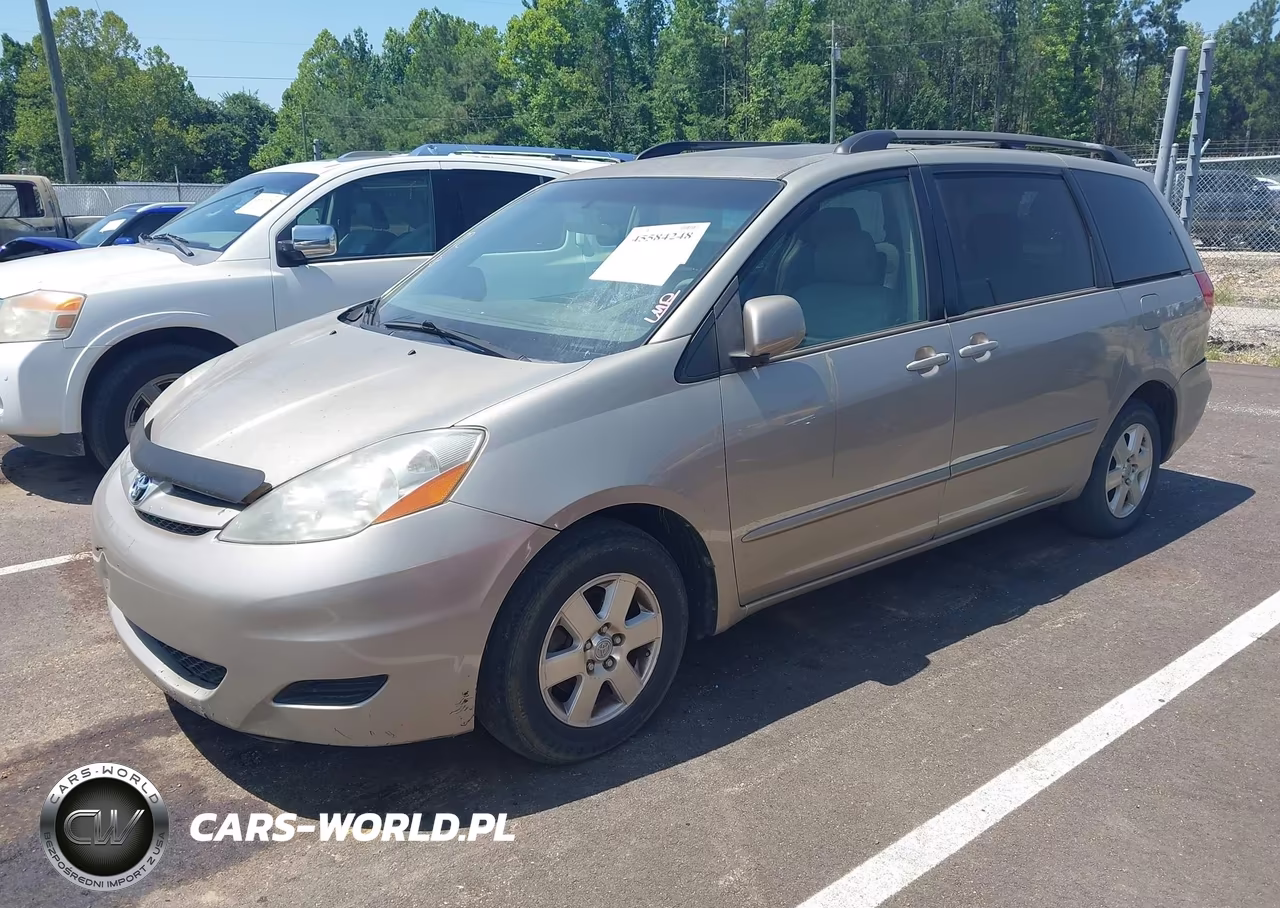 2008 Toyota Sienna Xle VIN:5TDZK22C48S100647 - 2