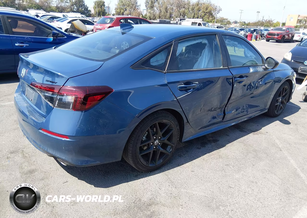 2026 Honda Civic Sport VIN:2HGFE2F58TH545536 - 4