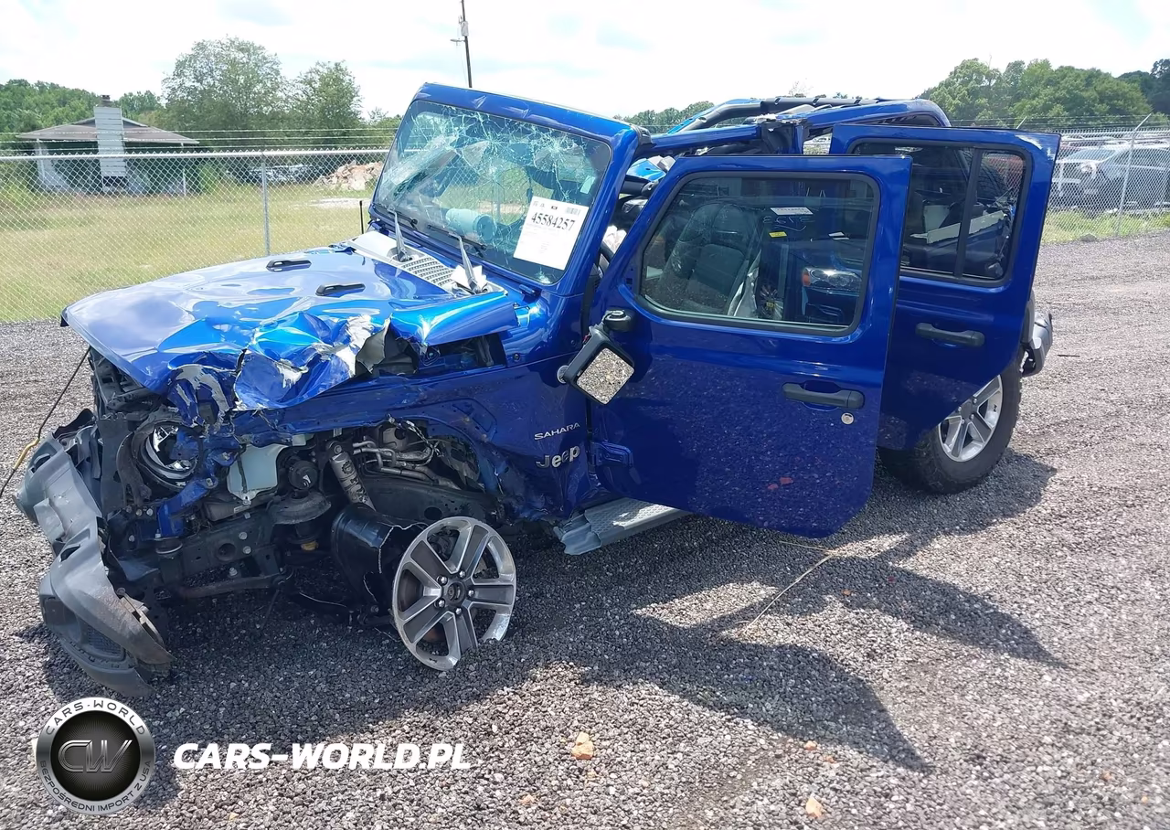 2020 Jeep Wrangler Unlimited Sahara 4X4 VIN:1C4HJXEN3LW166642 - 2