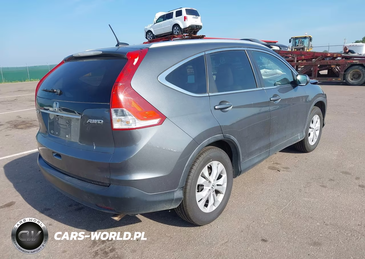 2013 Honda Cr-V Ex-L VIN:5J6RM4H7XDL002910 - 4