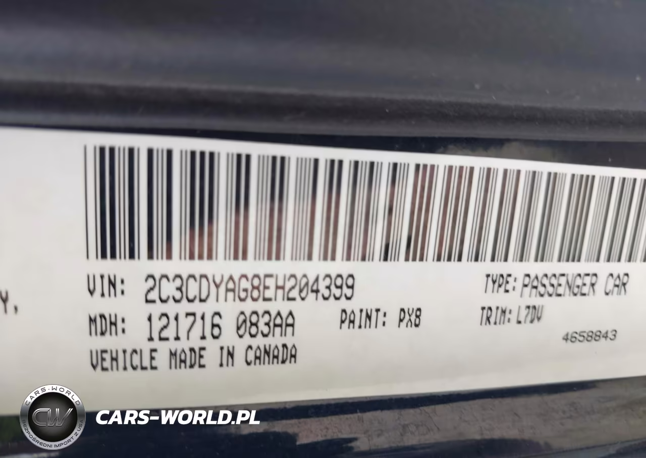 2014 Dodge Challenger Sxt VIN:2C3CDYAG8EH204399 - 9