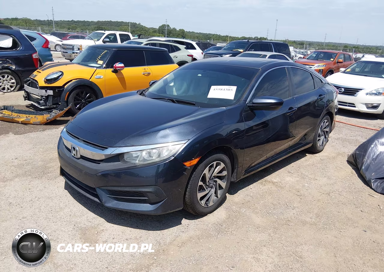 2018 Honda Civic Ex VIN:2HGFC2F7XJH551990 - 2