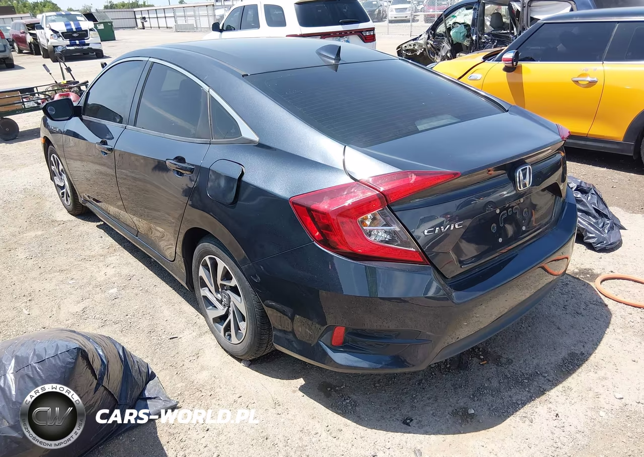 2018 Honda Civic Ex VIN:2HGFC2F7XJH551990 - 3