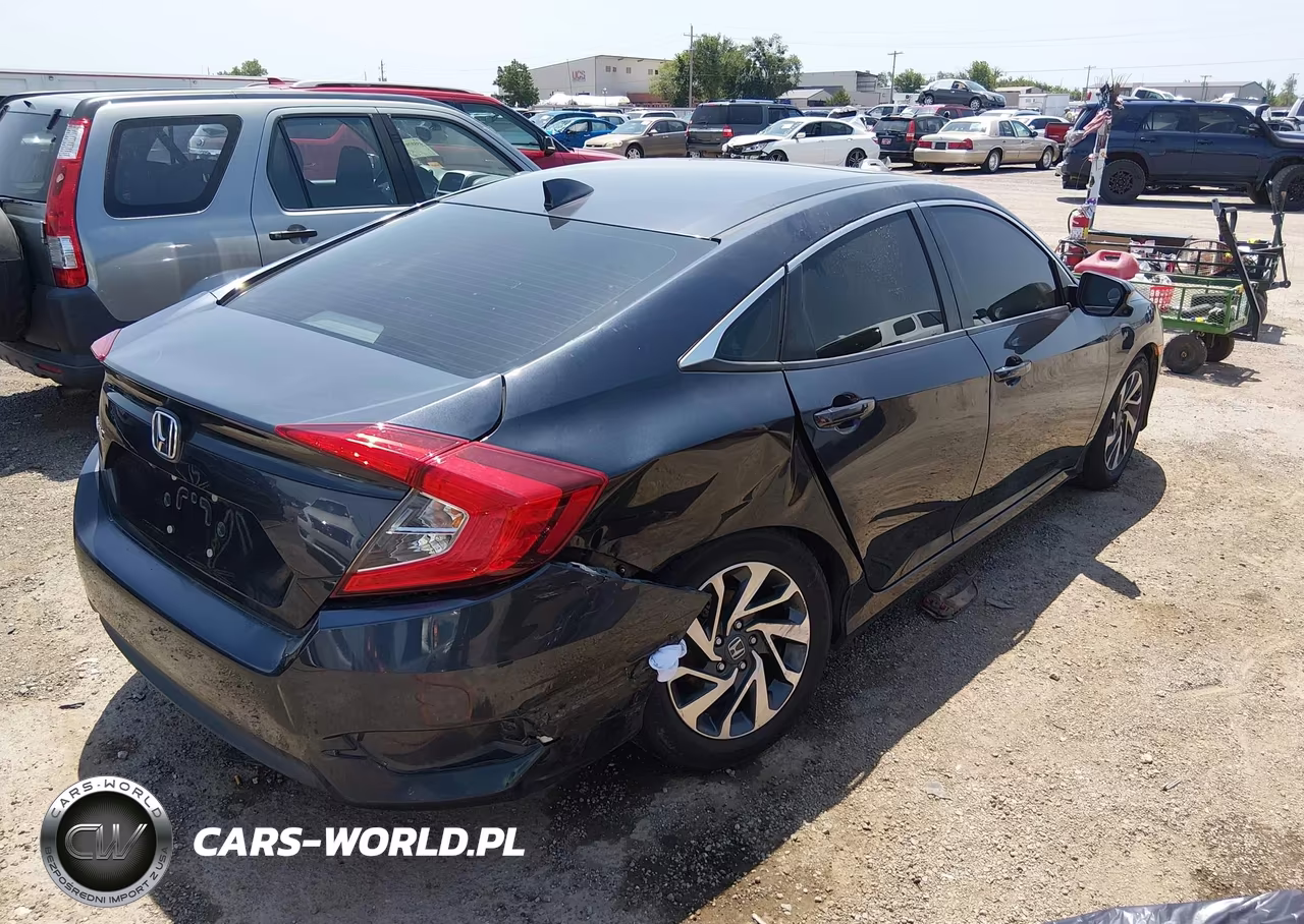 2018 Honda Civic Ex VIN:2HGFC2F7XJH551990 - 4