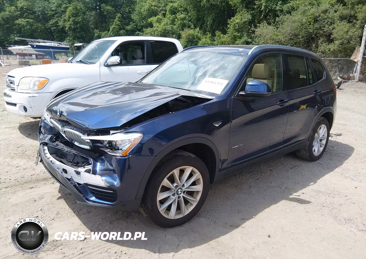 2016 BMW X3 xDrive28I VIN:5UXWX9C57G0D76739 - 2