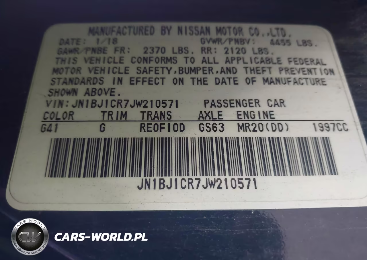 2018 Nissan Rogue Sport Sl VIN:JN1BJ1CR7JW210571 - 9