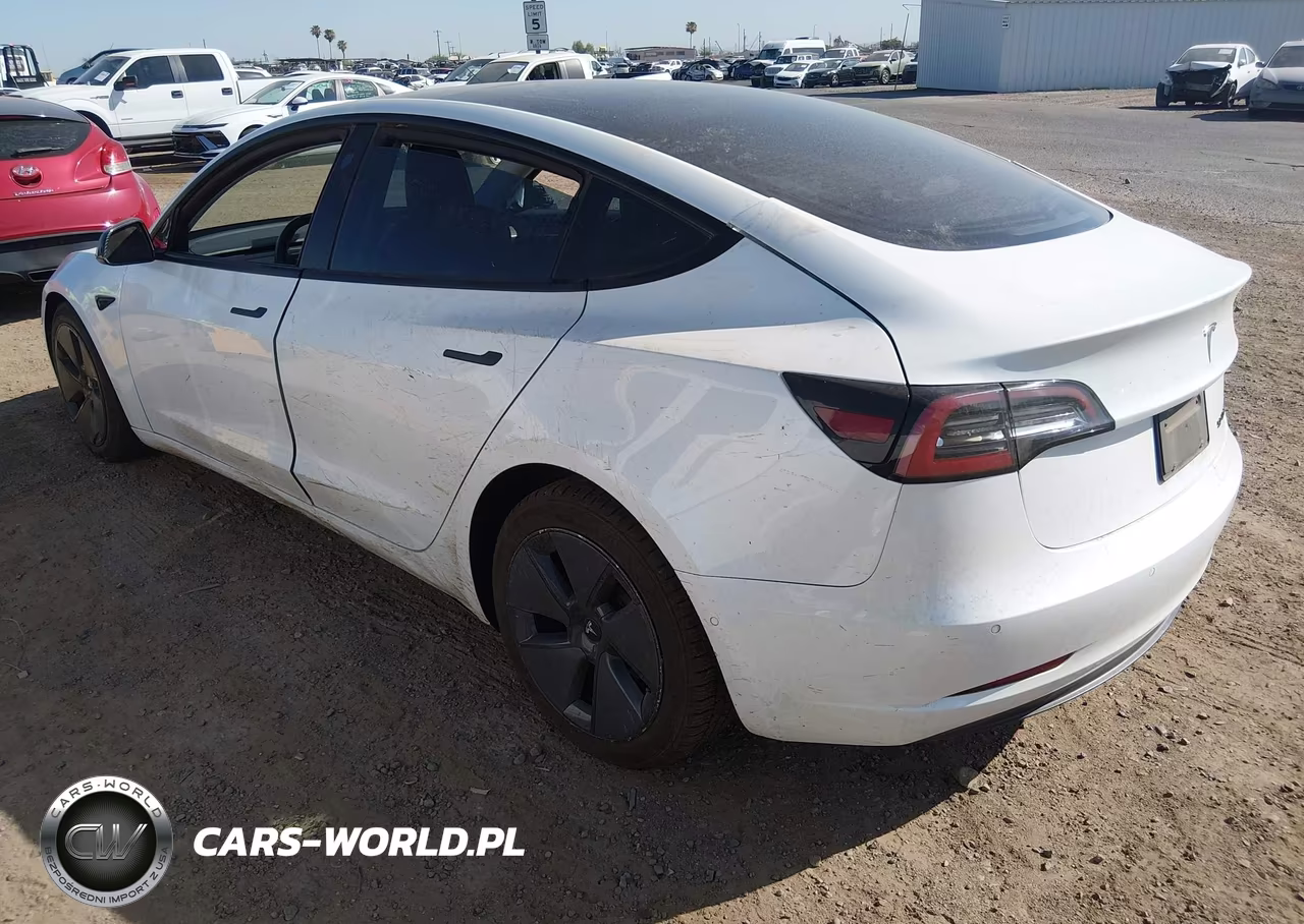 2021 Tesla Model 3 Standard Range Plus Rear-Wheel Drive VIN:5YJ3E1EA8MF002141 - 3
