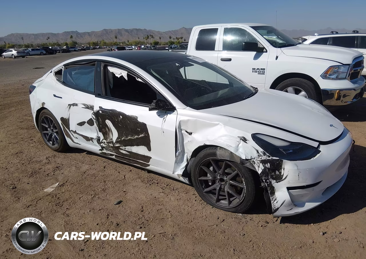 2021 Tesla Model 3 Standard Range Plus Rear-Wheel Drive VIN:5YJ3E1EA8MF002141 - 6