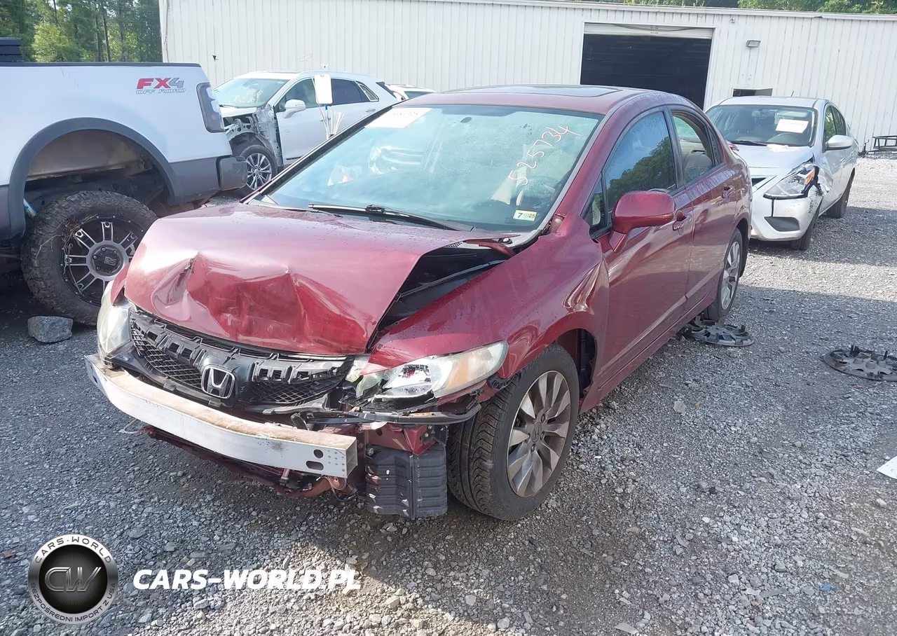 2009 Honda Civic Ex VIN:2HGFA168X9H525734 - 2