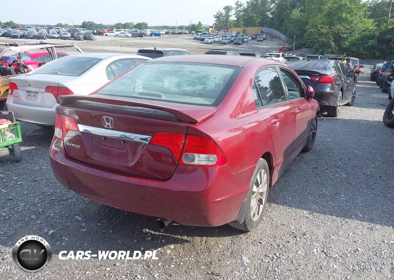 2009 Honda Civic Ex VIN:2HGFA168X9H525734 - 4