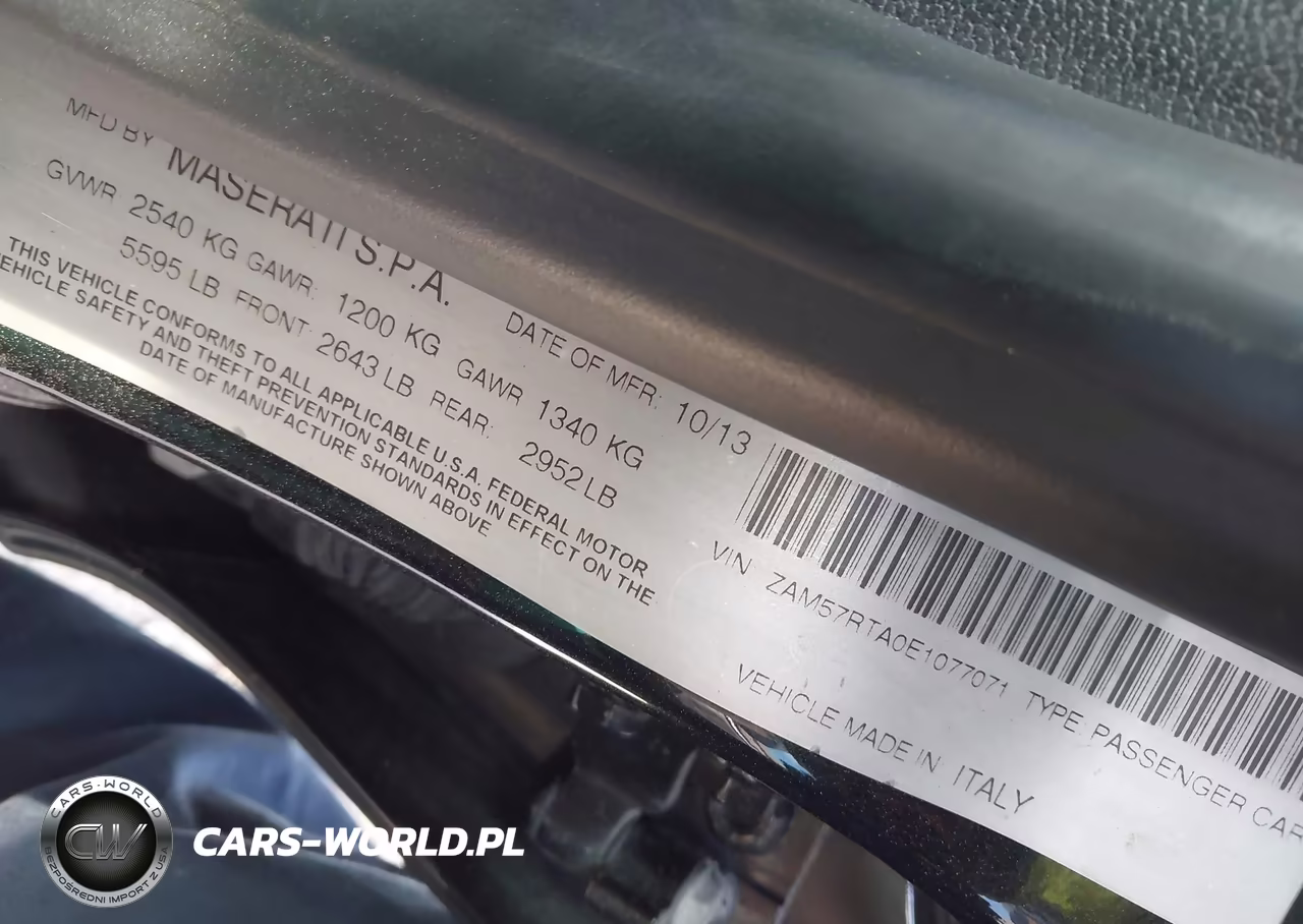 2014 Maserati Ghibli S Q4 VIN:ZAM57RTA0E1077071 - 9