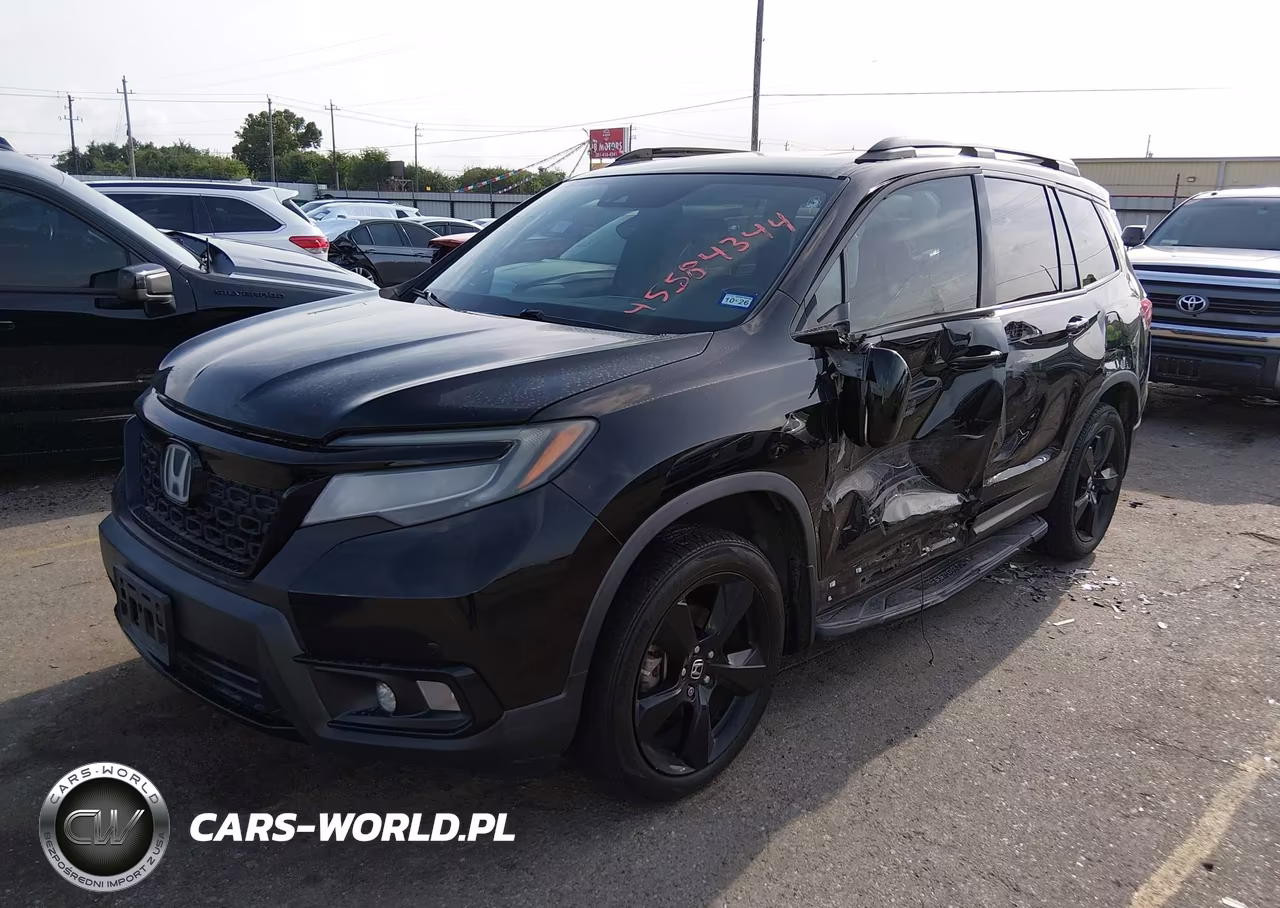 2020 Honda Passport Awd Elite VIN:5FNYF8H02LB015674 - 2