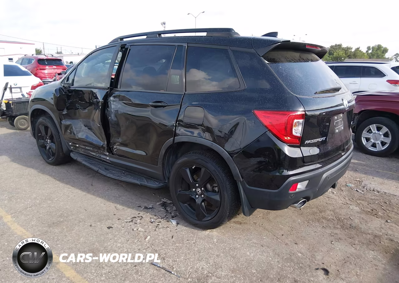 2020 Honda Passport Awd Elite VIN:5FNYF8H02LB015674 - 3