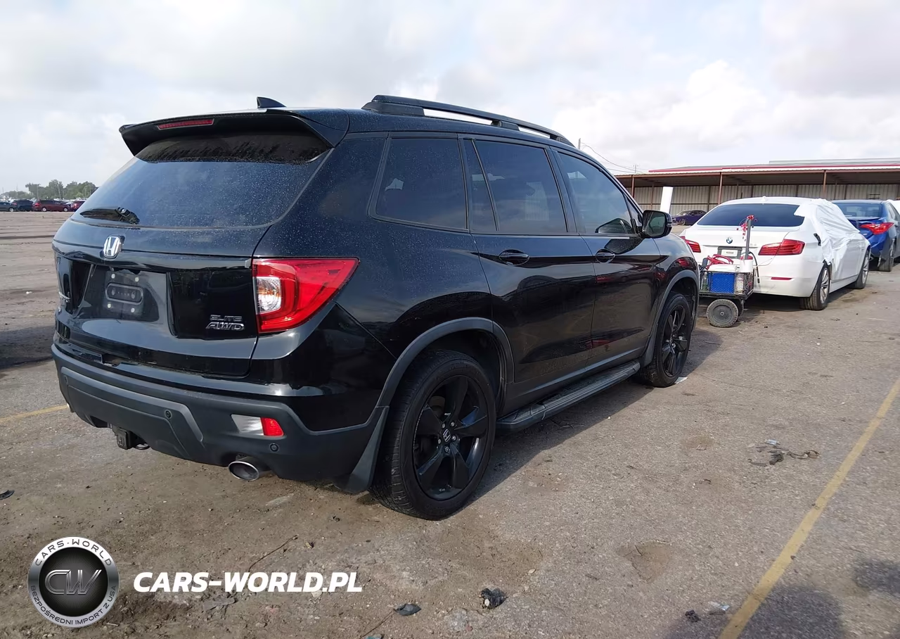2020 Honda Passport Awd Elite VIN:5FNYF8H02LB015674 - 4