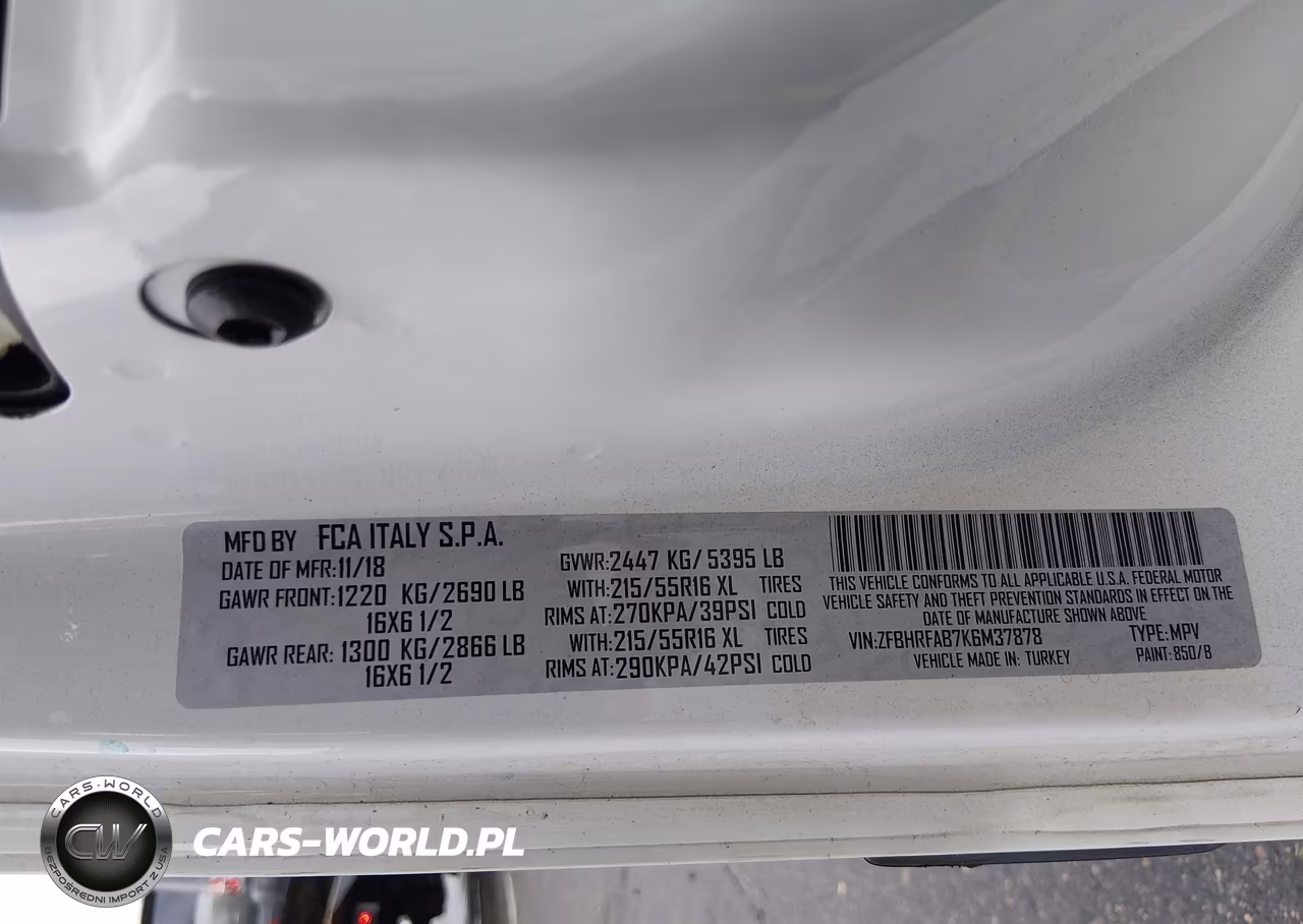 2019 Ram Promaster City Tradesman VIN:ZFBHRFAB7K6M37878 - 9