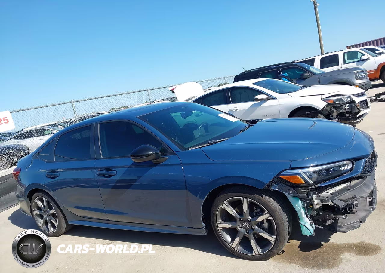 2025 Honda Civic Hybrid Sport-Sport Touring VIN:2HGFE4F87SH300537 - 14