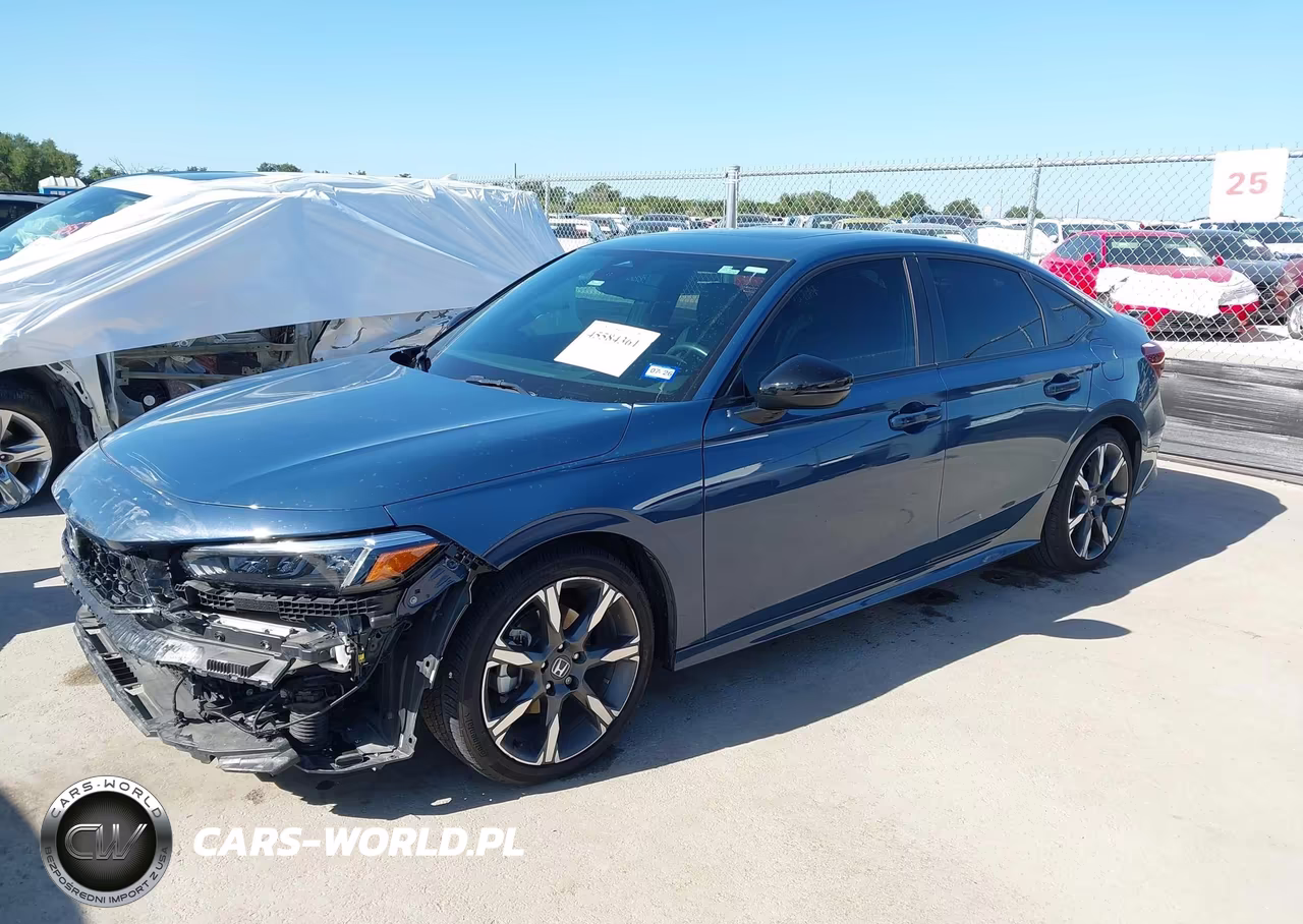 2025 Honda Civic Hybrid Sport-Sport Touring VIN:2HGFE4F87SH300537 - 2