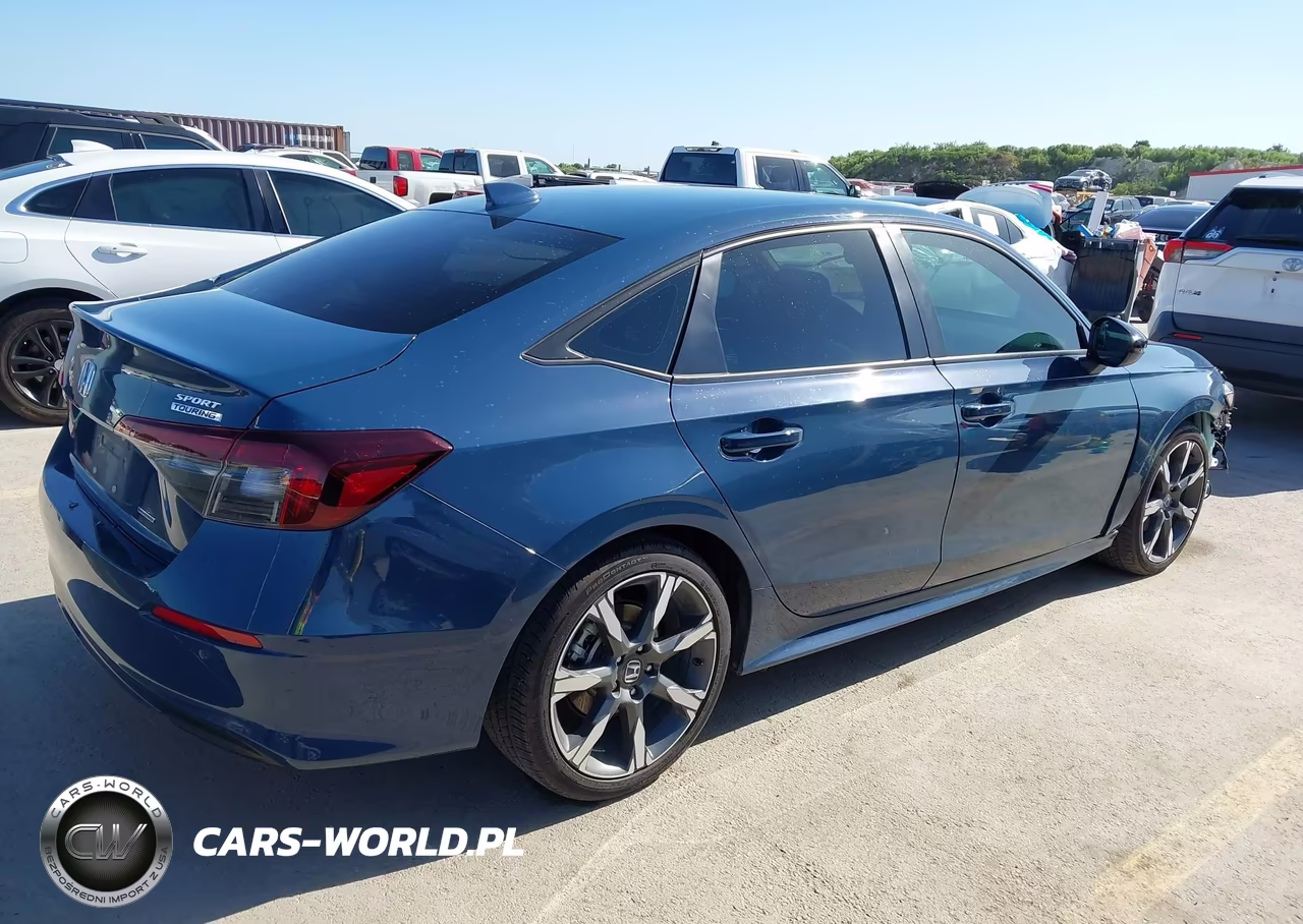 2025 Honda Civic Hybrid Sport-Sport Touring VIN:2HGFE4F87SH300537 - 4