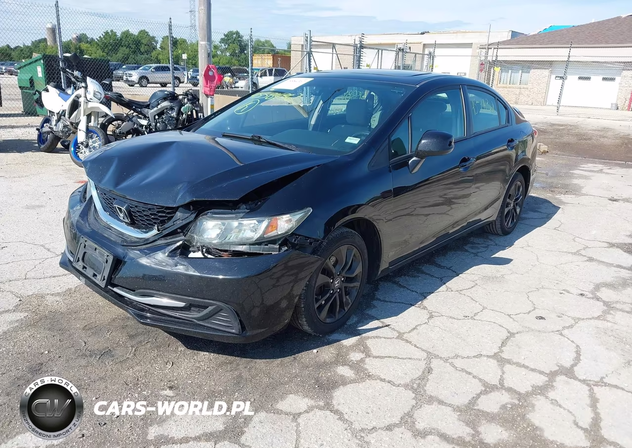 2013 Honda Civic Ex VIN:19XFB2F88DE014187 - 2
