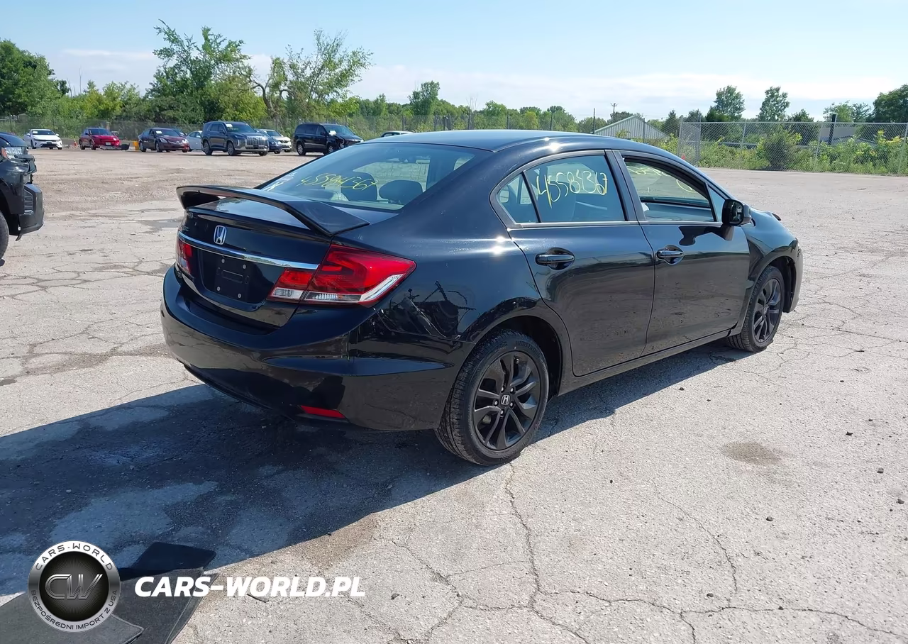 2013 Honda Civic Ex VIN:19XFB2F88DE014187 - 4