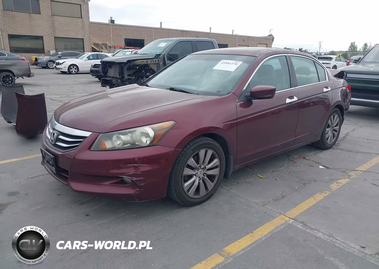 2012 Honda Accord 3.5 Ex-L VIN:1HGCP3F85CA040209 - 2
