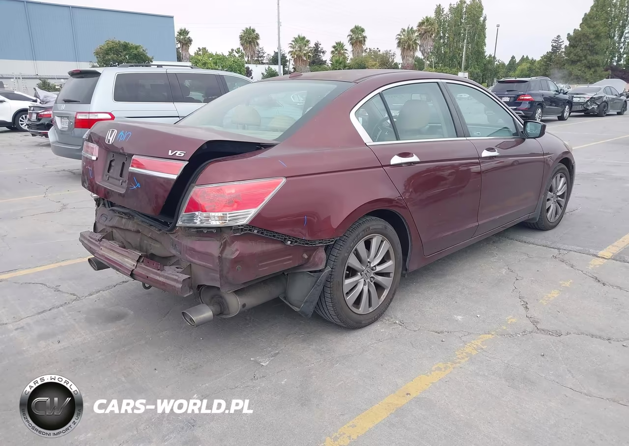 2012 Honda Accord 3.5 Ex-L VIN:1HGCP3F85CA040209 - 4