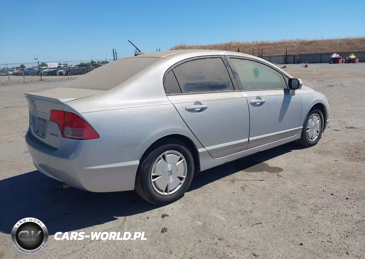 2008 Honda Civic Hybrid VIN:JHMFA36248S011020 - 4