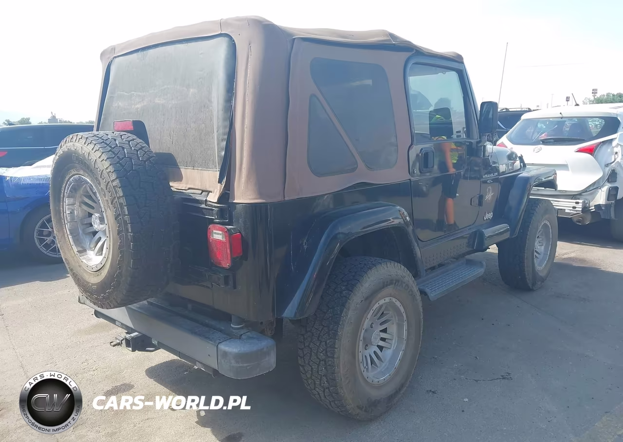 1999 Jeep Wrangler Sahara VIN:1J4FY49S2XP432065 - 4