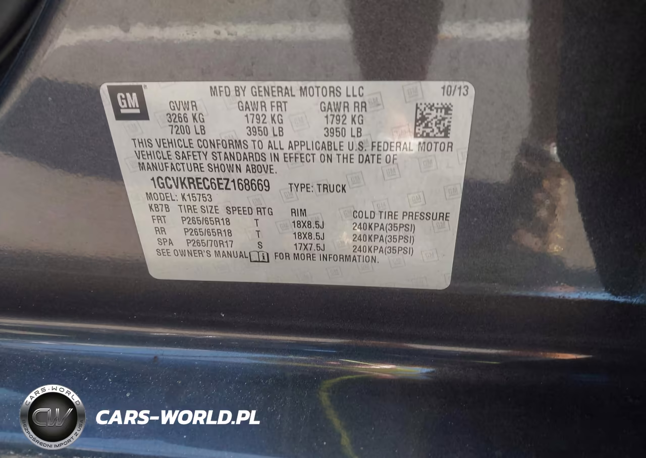 2014 Chevrolet Silverado 1500 Lt VIN:1GCVKREC6EZ168669 - 9