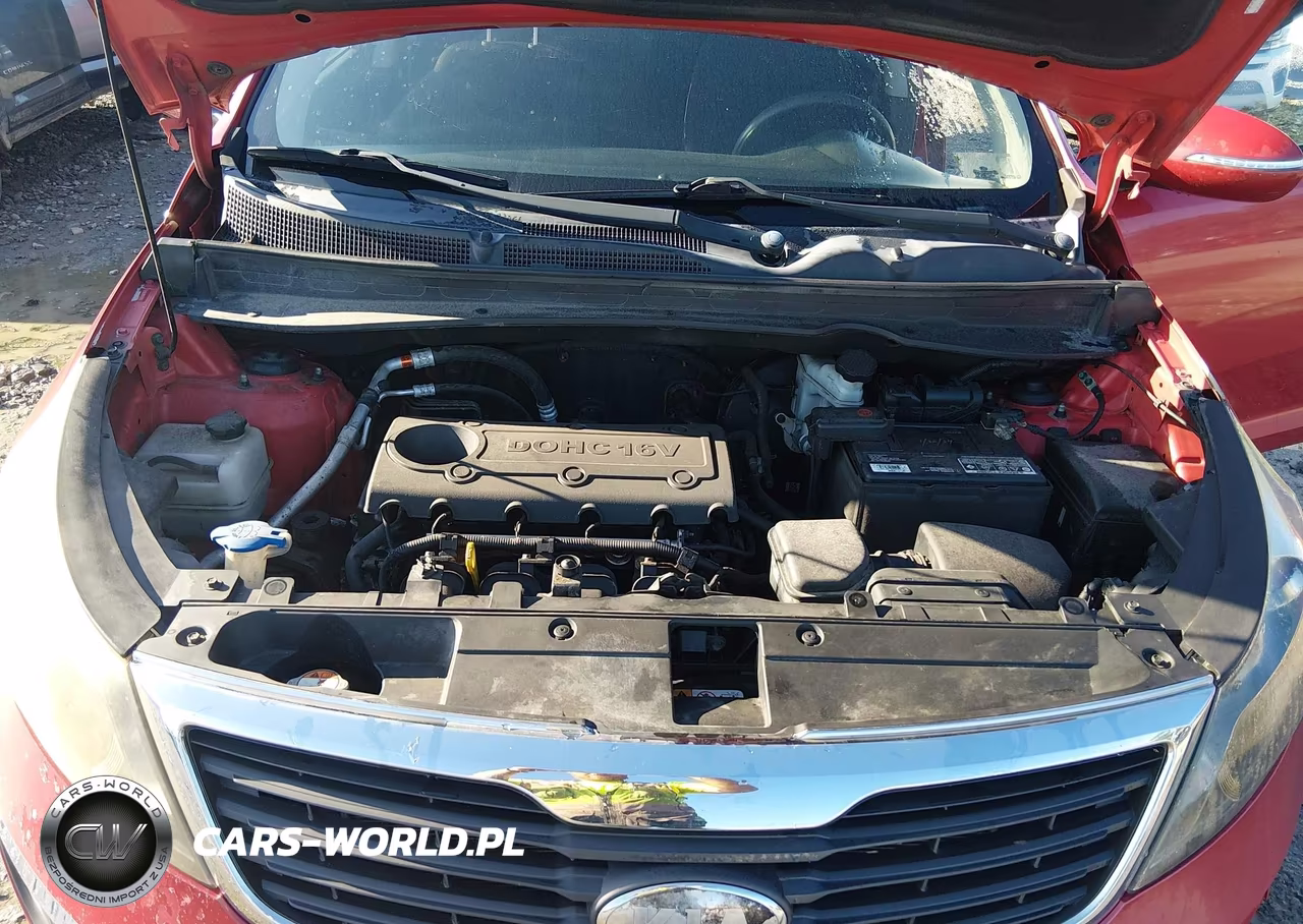 2013 Kia Sportage Lx VIN:KNDPBCA21D7422348 - 10