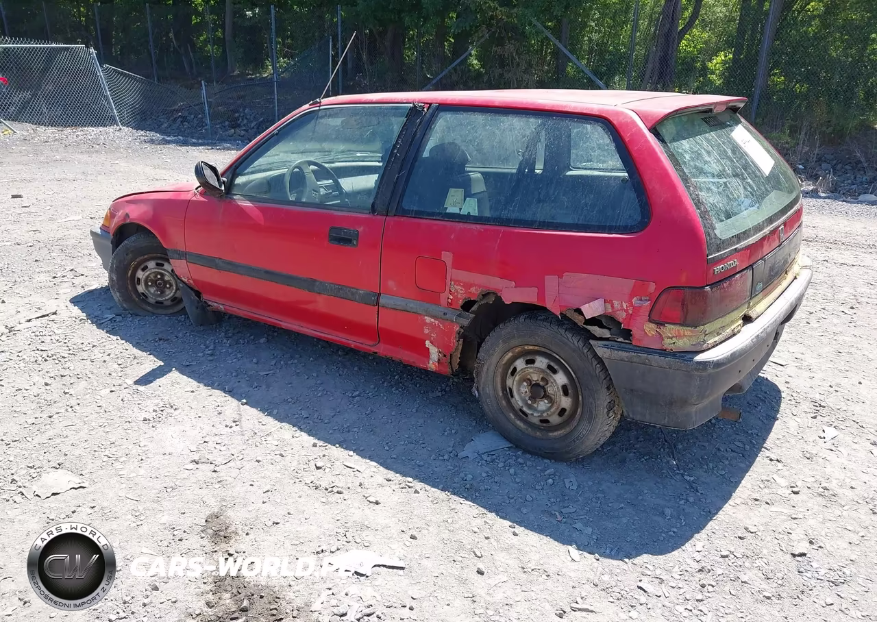 1991 Honda Civic VIN:2HGED6348MH578989 - 3