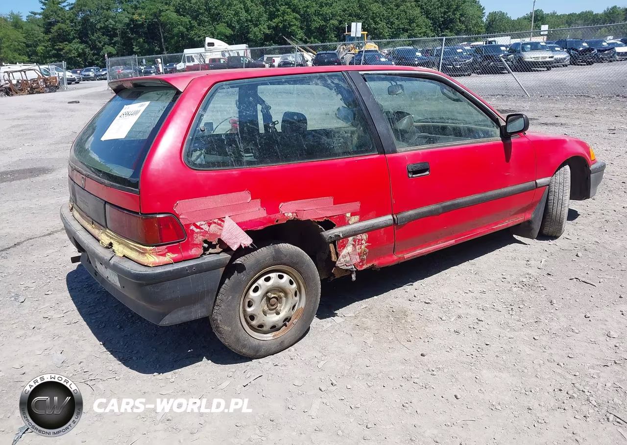 1991 Honda Civic VIN:2HGED6348MH578989 - 4