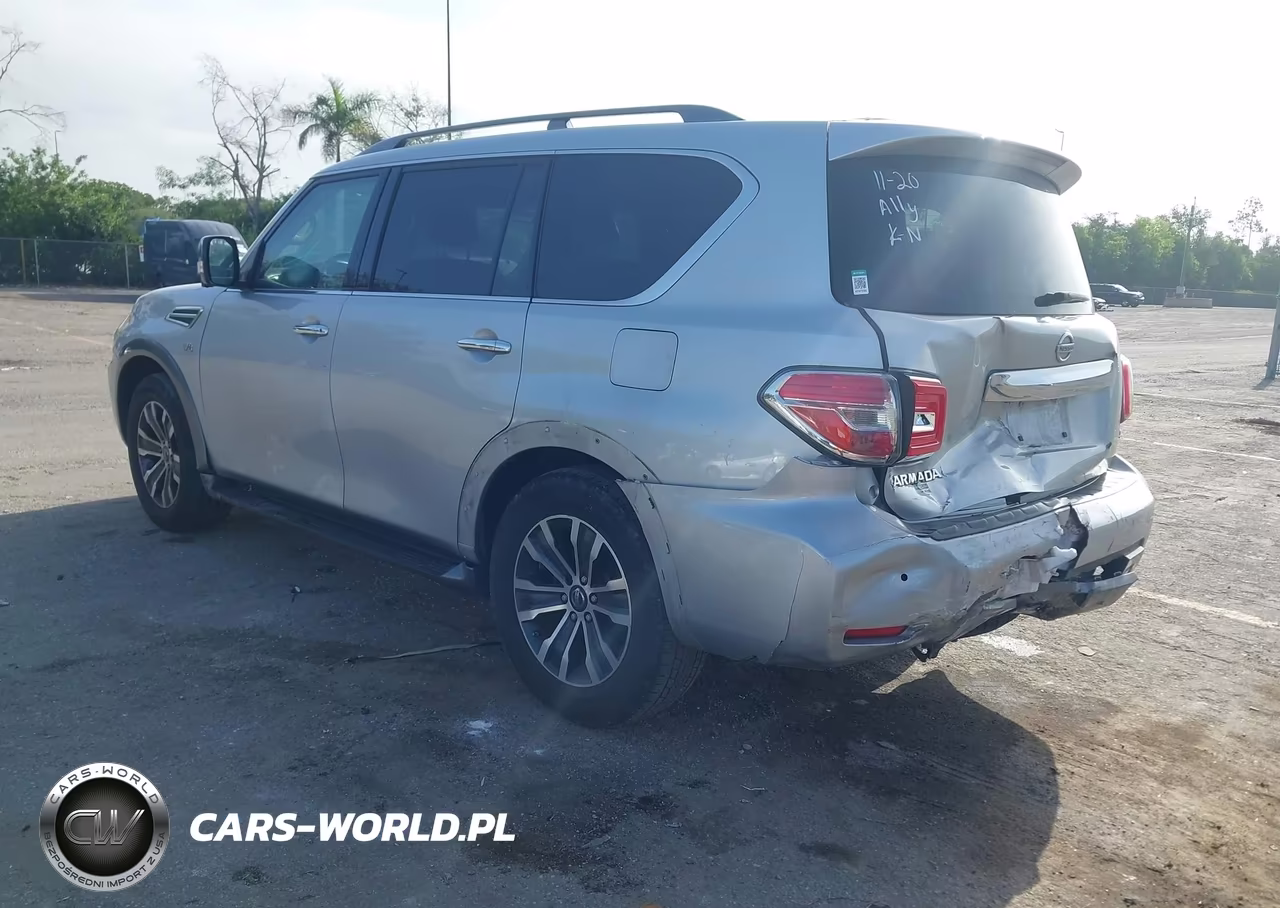 2020 Nissan Armada Sl 2Wd VIN:JN8AY2ND7L9108981 - 3
