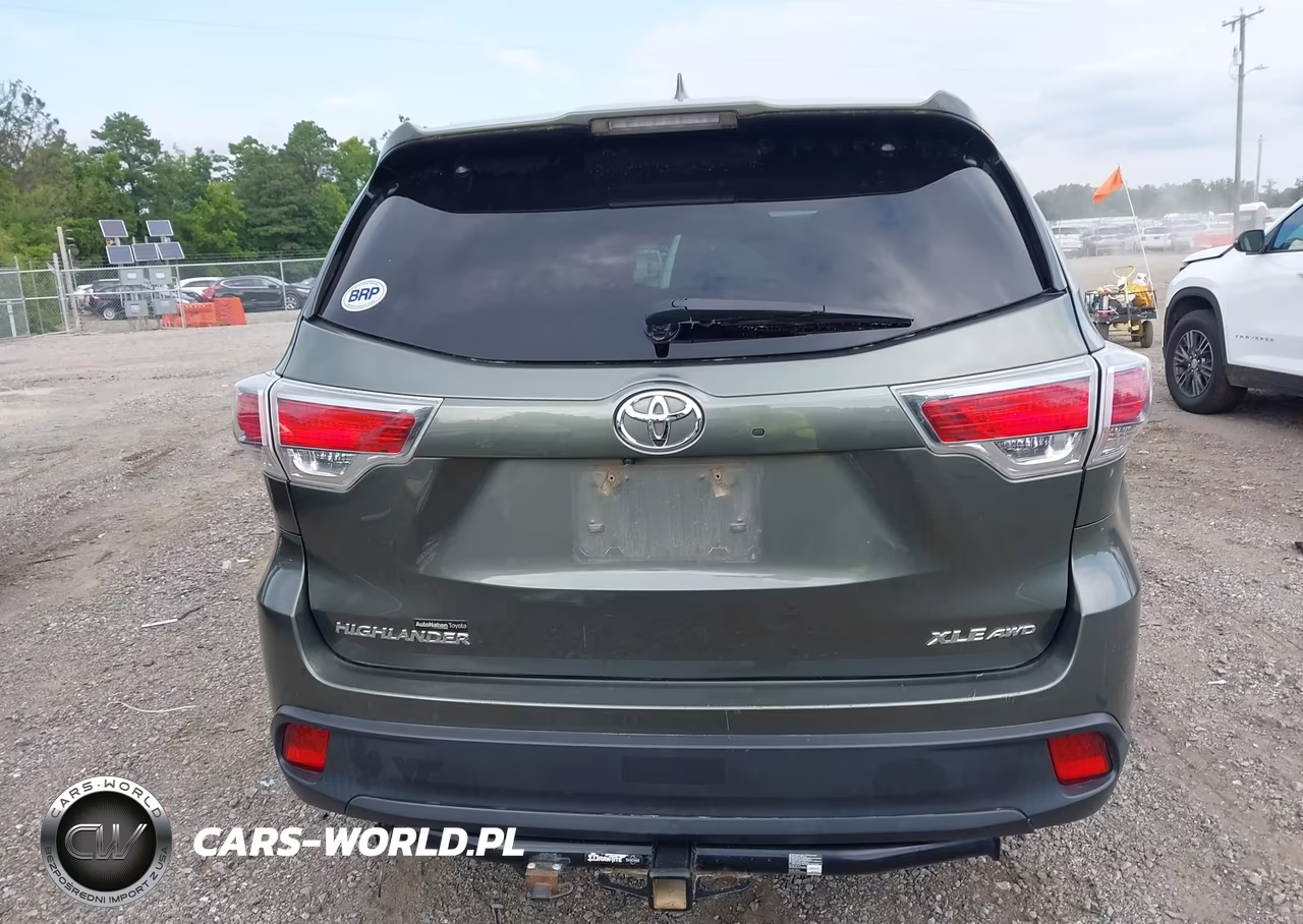 2016 Toyota Highlander Xle V6 VIN:5TDJKRFH3GS324860 - 17