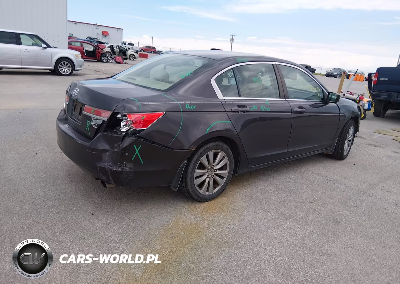 2011 Honda Accord 2.4 Ex VIN:1HGCP2F76BA042132 - 4